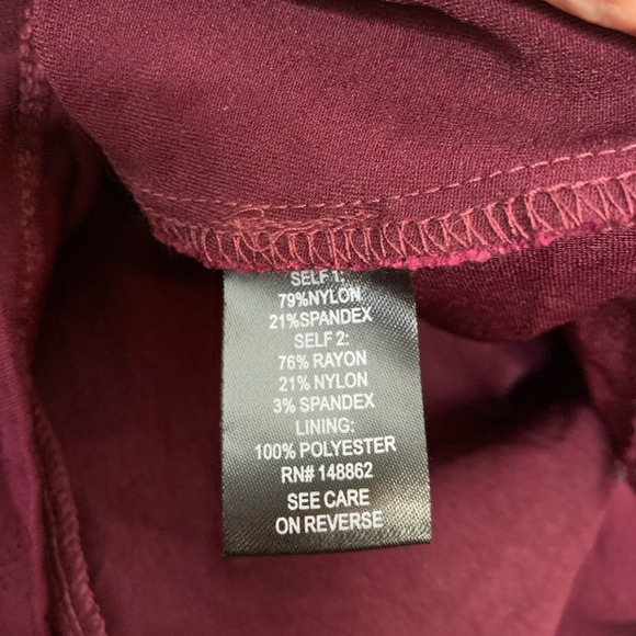 Torrid Dress w/Lace Polka Dot Shoulder Back 10 - Picture 8 of 8